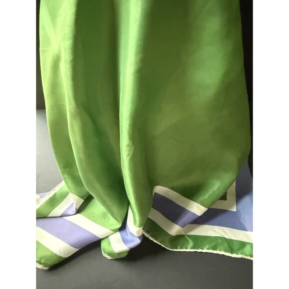 Vtg. Scarf Square Geometric 30” Mod Retro Career Multi-functional Deco - Picture 2 of 7